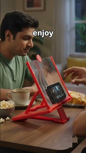 Turn Your Phone Into a 12" Big Screen 🤯 | 3D Screen Magnifier Review