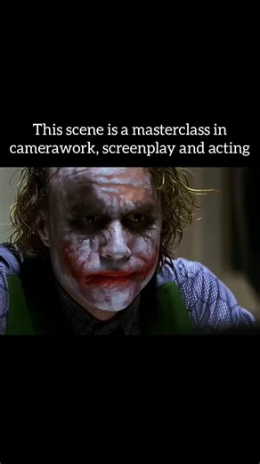 Movies | Clips | Hidden Gems on Instagram: "🎬 “You have nothing — nothing to threaten me with.” 🃏 The interrogation scene in The Dark Knight (2008) isn’t just acting — it’s psychological warfare. Christopher Nolan crafted pure cinematic tension — two forces, one room, no score, no escape. Heath Ledger’s chaos meets Christian Bale’s control — and the camera itself crosses the line the moment Joker takes over. That’s not filmmaking. That’s legend-making. 💥 👇 What’s the greatest movie scene you
