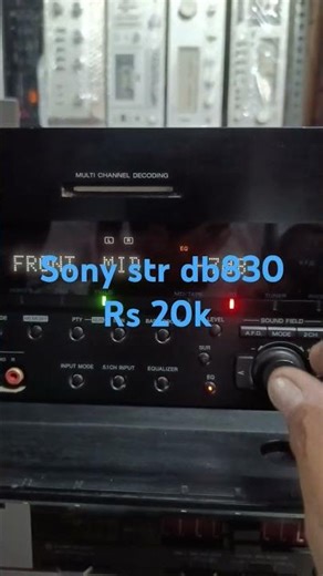 Sony stereo integrated amplifier STR DB 830 with remote sold