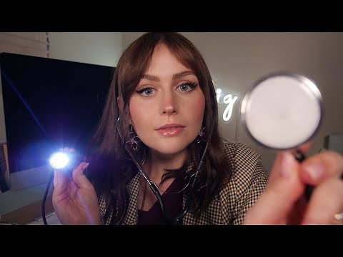 ASMR Doctor Personal Attention Check Up Roleplay