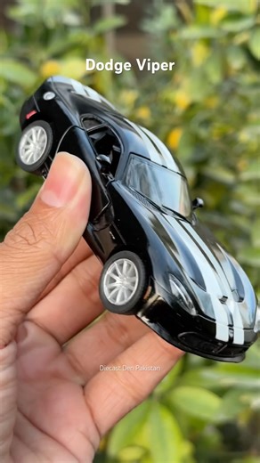 Dodge Viper SRT Black Kinsmart #dodgeviper #diecastcars