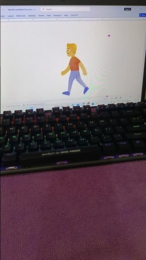 Walking Person 🚶 Alt+X Code in Word