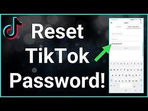 How To Reset TikTok Password If Forgotten