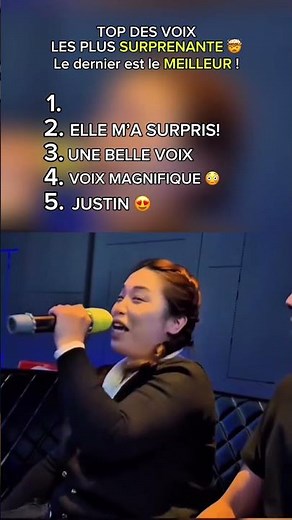 Partie 2 | Classement des chants les plus surprenants 🤩 #shorts