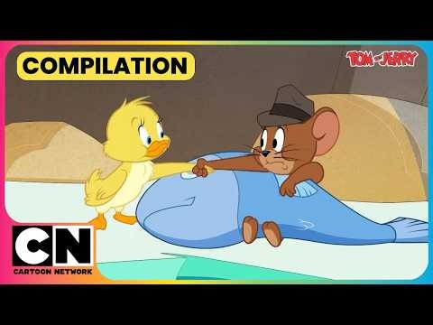 Quacker Is Wanted… And On The Run?🐥🚨| Tom and Jerry😺| Cat & Mouse Cartoon😁 | ‪@cnindia‬