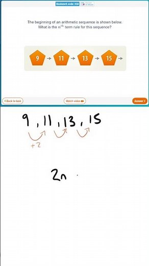 Sequences on Sparx #maths #sparx #teacher