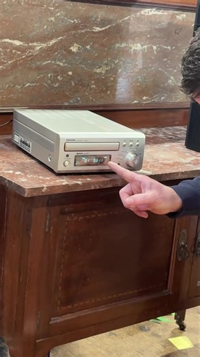 Up for auction is a denon cd player , starting price of £10 , bidding to end Tuesday evening at 9pm with a soft finish 17/2/26 #cdplayer #denon #musicsystem | waterfoot auction