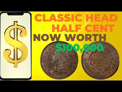 The Story Behind the 1808 Classic Head Half Cent’s Big Value