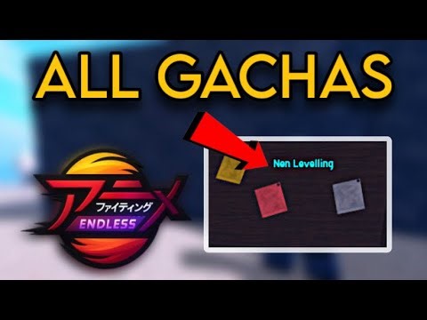 ALL Gacha Locations in Anime Fighting Simulator Endless (AFSE)