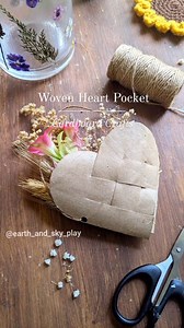 109K views · 2.7K reactions | Woven Heart Pocket  Make your own...