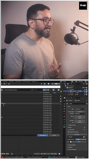 ADD BACKGROUND IMAGES IN BLENDER LIKE A PRO | VFX VIBE