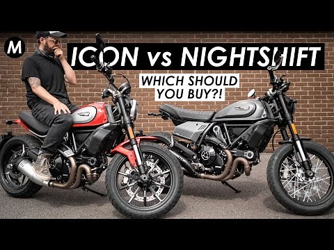 New 2021 Ducati Scrambler Nightshift vs. Scrambler 800 ICON: Which Should You Buy?