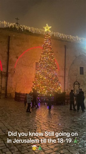 חג המולד בירושלים: מסורת נמשכת ונעלית