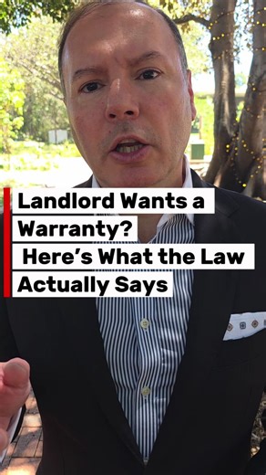 Landlord Wants a Warranty? Here’s What the Law Actually Says Some landlords demand “warranties” or extra guarantees from tenants — but what does the law actually require? Before you sign anything, know your rights. Here’s what landlords can ask for, what they can’t, and how to protect yourself from unfair rental demands. #TenantRights #PropertyLaw #LandlordTips #RentalLaws #LegalAdvice #HousingRights #KnowYourRights #LawReels #AULaw #FYP | Prominent Lawyers
