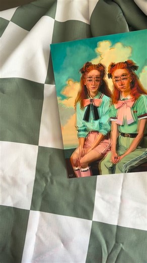 I’ve always loved stickers. 🖤 If you grew up in the 80s–90s, yk… collecting them was a huge thing. Scratch-and-sniff, holographic, puffy one, so now I still get that same little rush every time I make new ones for the studio. I’m giving away: 🖤 1 hand-embellished print straight from my studio a huge sticker pack! To enter just signup in the link in my bio. You’ll be entered for the giveaway & my VIP collector newsletter. (My collector list has become the most meaningful way to stay connected, 