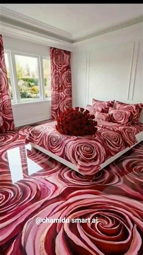 “This pink room transformation is crazy 😍🌹 | You won't believe the floor!” #viral #trending #shorts