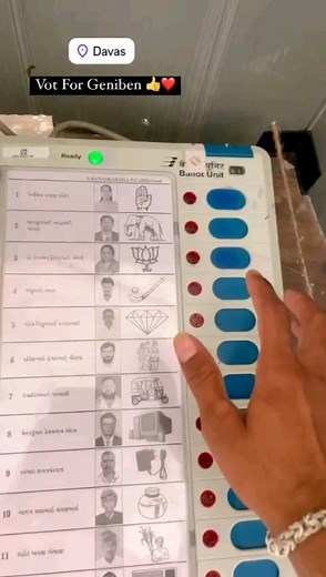 Rahul Thakor on Instagram: "Vot for geniben thakor "