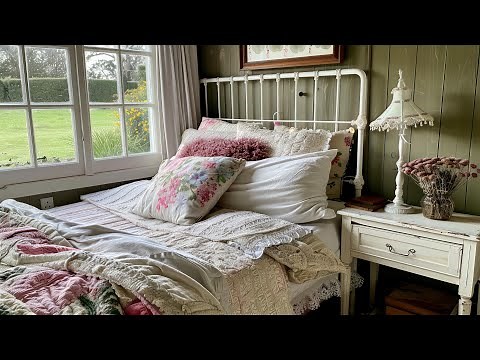 Inspiring 2025 Small Bedroom Cottagecore Decor Ideas: Vintage Beauty with Cozy, Inviting Comfort!