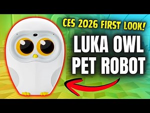 Luka Pet Robot Is Here! | CES 2026 FIRST LOOK REVIEW