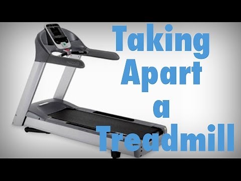 Taking Apart a Treadmill
