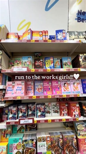 This is not a drill 🤭 Head down to your local store and grab a new read from just £1 🥳 Have you visited one of our stores yet? 🤔 🔎 Search The Works 📹: TT @storytimesisterz 🔗 https://bit.ly/ShopTheWorksBookSale #TheWorks #TimeWellSpent #TheWorksBookSale | The Works
