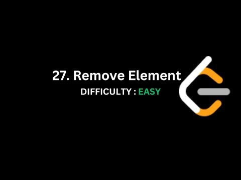 Remove Element - LeetCode 27 - Tamil