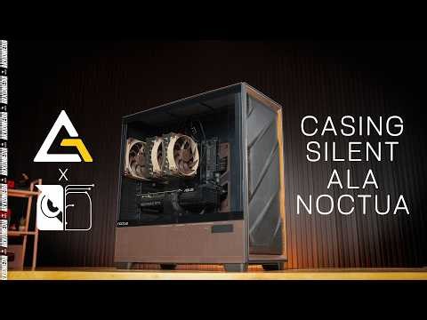 The World's First Noctua Collaboration PC Case! Is It Really Silent? | Antec Flux Pro Noctua Edit...