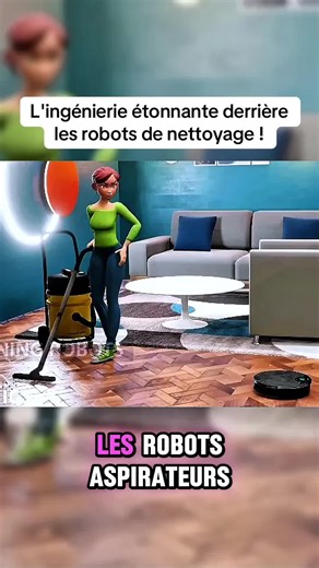 L'ingénierie étonnante derrière les robots de nettoyage #menage #nettoyage #robot #machine #maison