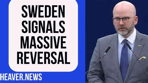 Sweden signals dramatic reversal