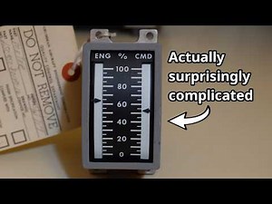 Powering up a Lunar Module thrust meter