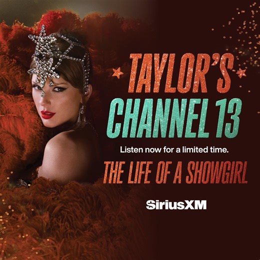 20K views | From every era to “The Life of a Showgirl” ❤️‍ Taylor’s Channel 13 is ON — for a short run only. Don’t miss it! | SiriusXM | Facebook