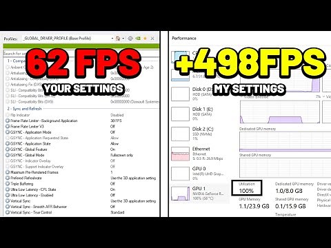 Best NVIDIA Control Panel Settings for Gaming – HUGE FPS Boost!