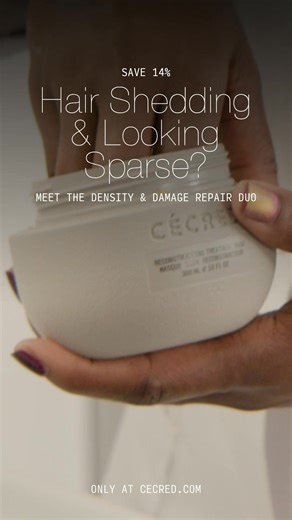 Density? Check. Damage repair? Yes. Get fuller-looking hair & edges while increasing strength and shine. | Cecred