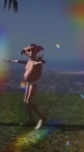 :)#dobby #dance #fanpage #rainbow #rip #dancer #wap #hogwarts #harrypotter #fyp ##foryoupage #meme #funny#mastergavedobbyasock