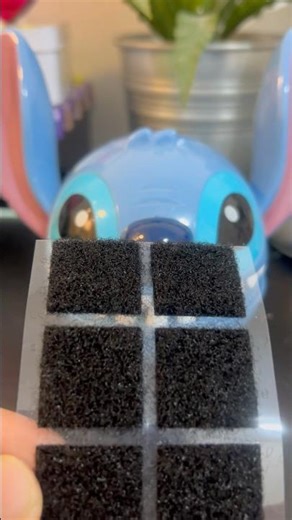 Angry lilo stitch eating scotch fasteners #fastenefa #asmrsounds #satisfying #viralshort