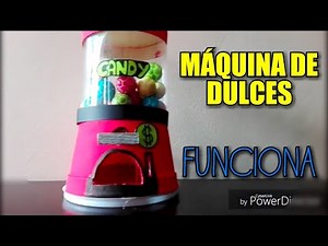 Homemade candy machine