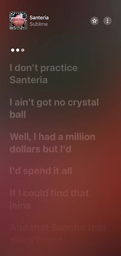 Santeria Sublime lyrics breakdown and singalong