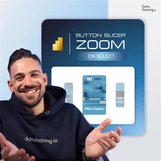 Bas Dohmen | My favourite TRICK for button slicers ✌🏻🚀 #powerbi #slicers #analytics #report #design Join me in 20 days to learn more tricks 🚀 | Instagram