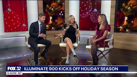 Illuminate 900 brings holiday magic back to Michigan Avenue for a good cause