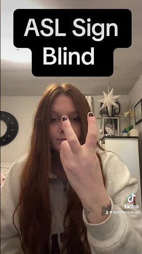 Learn How To Sign "Blind" in ASL for Beginners | American Sign Language #shorts