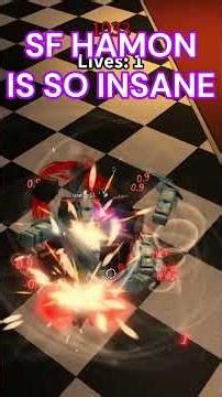 SF HAMON IS SO INSANE #yba #roblox #trending #shorts #tiktok #viralvideo #viralshorts #jjba