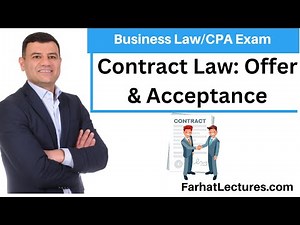 Contract Law: Offer and Acceptance CPA Exam REG
