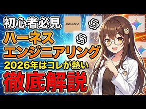 【完全解説】ハーネスエンジニアリング入門｜AIエージェントを10倍活用する制御技術