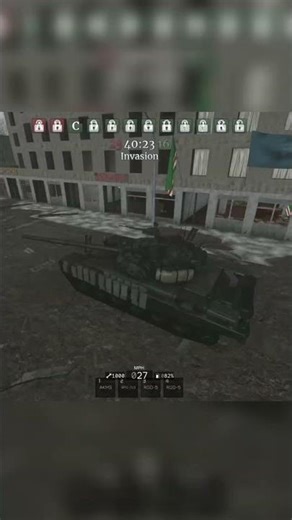 Tank pushing thru chechnya | Roblox 94' #roblox #chechnya