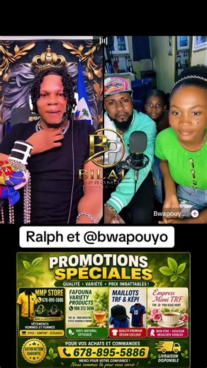 Ralph et @bwapouyo@💧💧Ralph la voix d'Or2 TRF💧 ##america250tiktokcontest #fyppppppppppppppppppppppp #fy #@𝗠𝗬 𝗣𝗥𝗢𝗠𝗢 𝗧𝗥𝗙 💧💧💧
