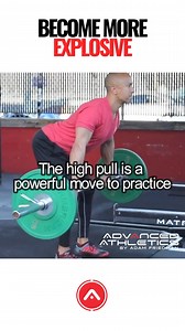 Become more explosive. . . #explosive #explosivetraining #explosiveness #explosivepower #explosiveworkout #barbellworkout #barbell #barbelltraining #highpull #highpulls | Advanced Athletics | Facebook