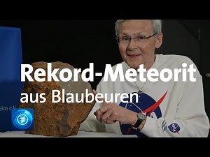 Rekord-Meteorit aus Blaubeuren