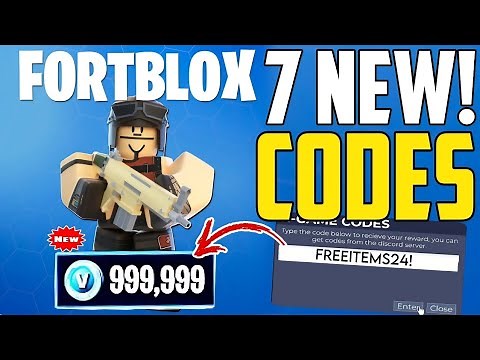 *NEW* ALL WORKING CODES FOR FORTBLOX IN 2024! ROBLOX FORTBLOX CODES