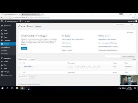 How to add CHECKBOXES and a MENU to Contact Form 7 - WordPress