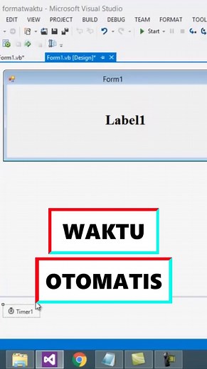 Cara Membuat Format Waktu Otomatis di VB.Net #WaktuOtomatis #VBNet #VisualStudio Youtube : https://youtu.be/4FCuJjl-DLg Situs Web: https://www.priacoding.com/ | Pria Coding | Facebook